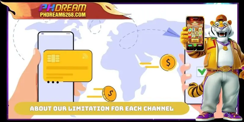 About our limitation for each channel