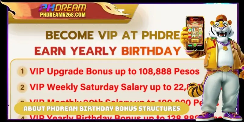 About PHDREAM Birthday Bonus structures