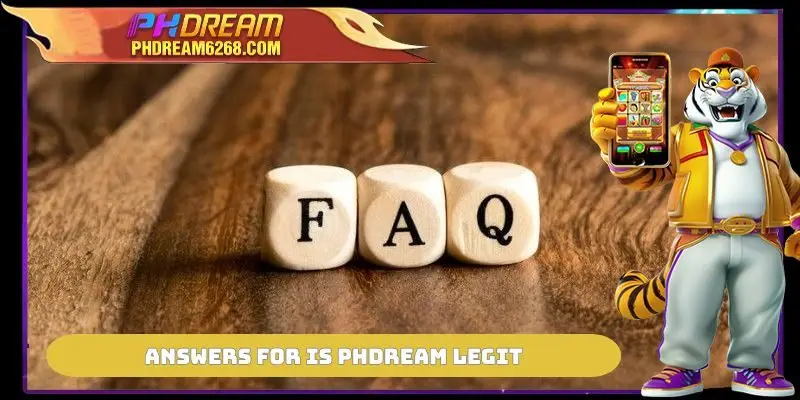 Answers for Is PHDREAM Legit