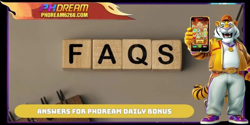 Answers for PHDREAM Daily Bonus