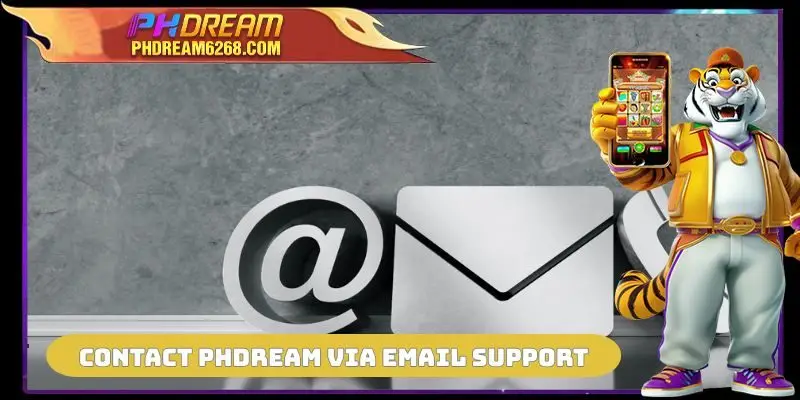 Contact PHDREAM via Email support