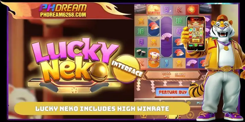 Lucky Neko includes high winrate
