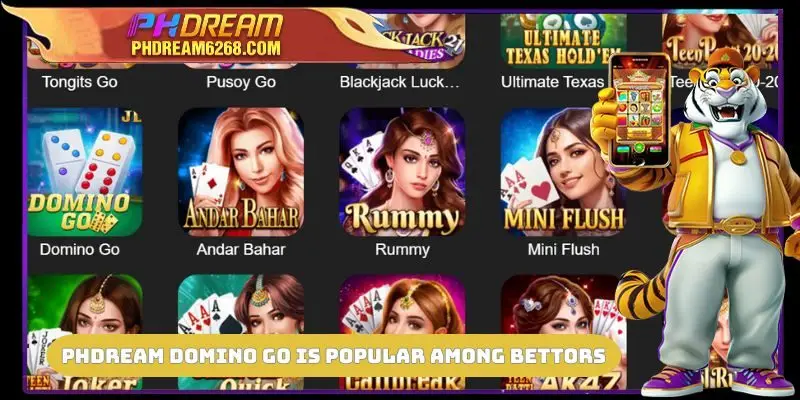 PHDREAM Domino Go is popular among bettors