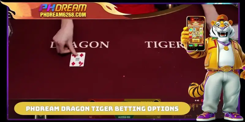 PHDREAM Dragon Tiger betting options for bettors