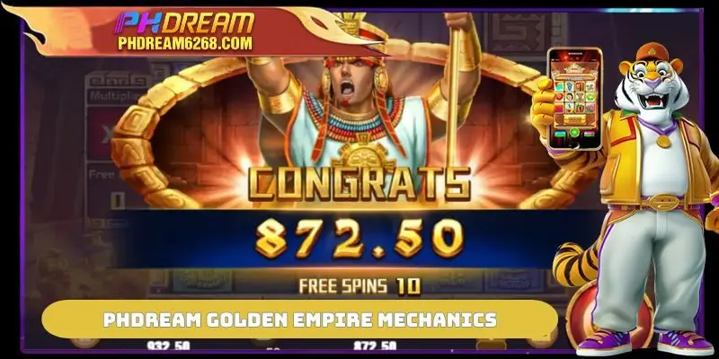PHDREAM Golden Empire mechanics