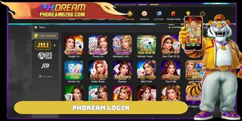 PHDREAM Login