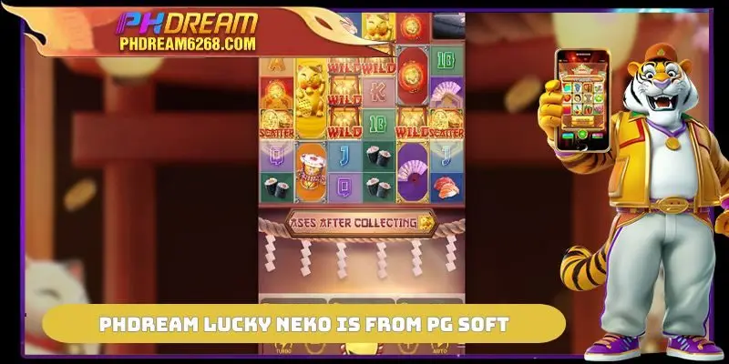 PHDREAM Lucky Neko is from PG Soft