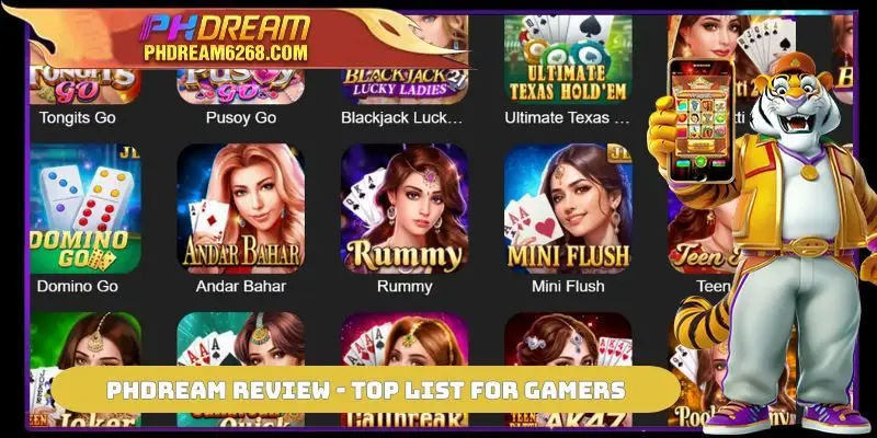 PHDREAM Review - Top list for gamers