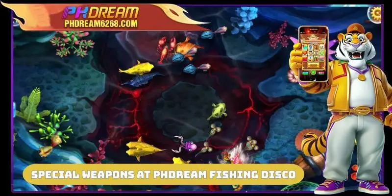 Special weapons at PHDREAM Fishing Disco
