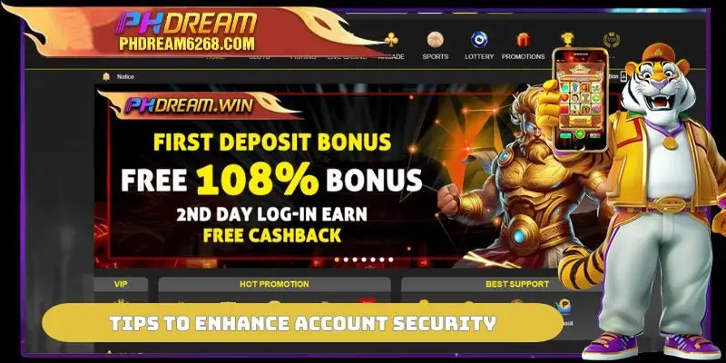 Tips to enhance account security