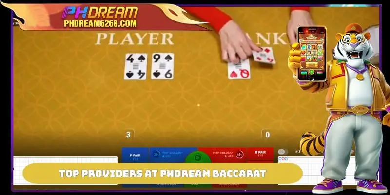 Top providers at PHDREAM Baccarat