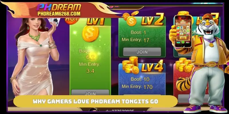 Why gamers love PHDREAM Tongits Go