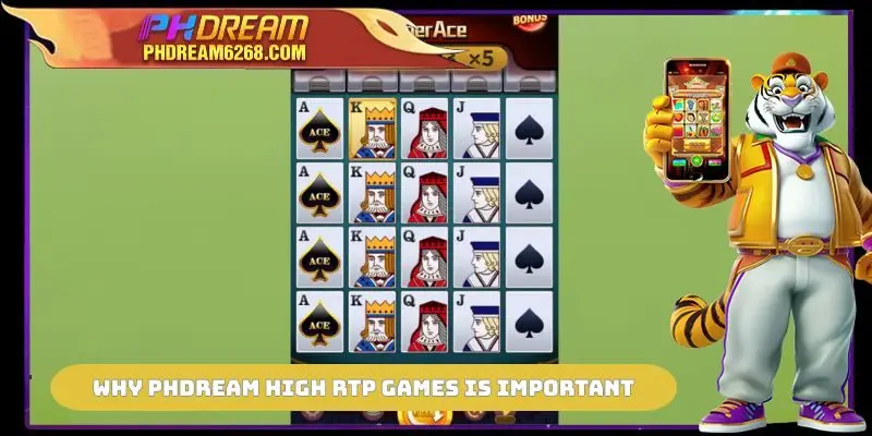Why PHDREAM High RTP Games is important