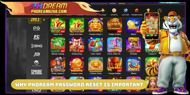 Why PHDREAM Password Reset mechanism is important