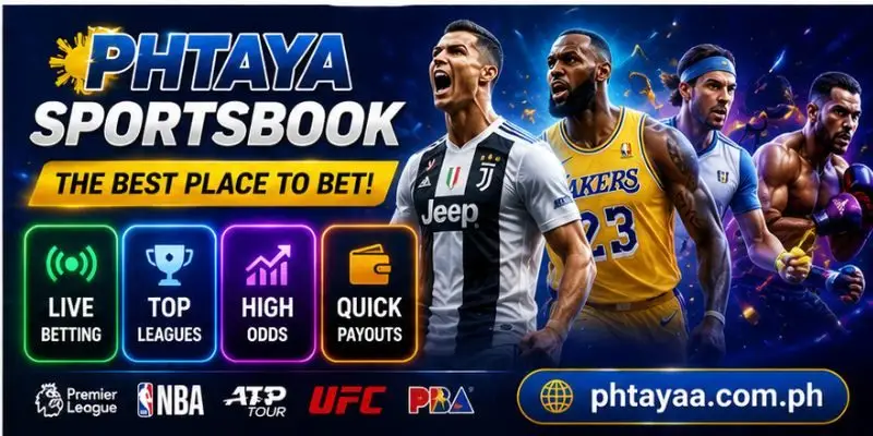 PHTAYA Sportsbook na may malawak na sports markets at live betting experience